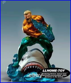 30CM tall Aquaman shark Resin 3D Print Model Kit Unpainted GK statue Figure