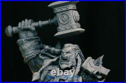 31.5cm WOW Orc Thrall Resin Model Kits Unpainted 3D Printing Garage Kit Statue