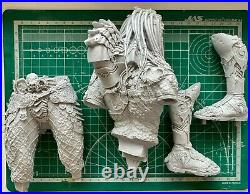 340mm Figure Model resin Warrior Rider Monster Kit gk Unpainted