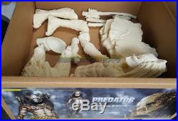34cm Unpainted Resin Alien Elder Predator Figures Model Unassembled Garage Kit