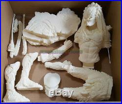 34cm Unpainted Resin Alien Elder Predator Figures Model Unassembled Garage Kit