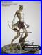 35CM Resin Leopard Hunter Garage Kit Figure Model Unpainted Unassembled GK