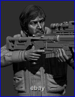 3D Print Cassian Andor Garage Kit Figure Model Kit Unpainted Unassembled GK