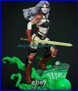 3D Print Taarna Woman Warrior Figrue Model Kit Unpainted unassembled GK 1/6 33cm