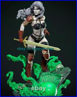 3D Print Taarna Woman Warrior Figrue Model Kit Unpainted unassembled GK 1/6 33cm
