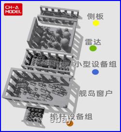 3D Printed 1/350 USS Ford Island trumpet player 05638 Ch-A Unpainted Model Kit