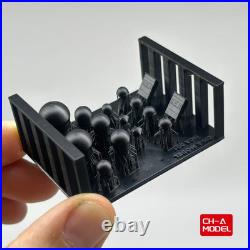 3D Printed 1/350 USS Ford Island trumpet player 05638 Ch-A Unpainted Model Kit