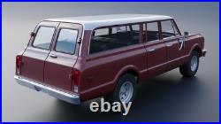 3D Printed 72 GMC Suburban model kit