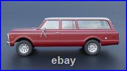 3D Printed 72 GMC Suburban model kit