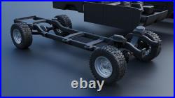 3D Printed 72 GMC Suburban model kit