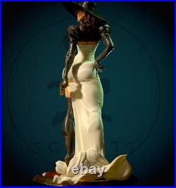 3D Printing Madame Mirage Garage Kit Figure Model Kit Unpainted Unassembled GK