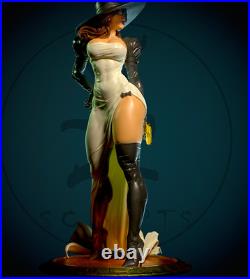 3D Printing Madame Mirage Garage Kit Figure Model Kit Unpainted Unassembled GK