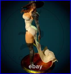 3D Printing Madame Mirage Garage Kit Figure Model Kit Unpainted Unassembled GK