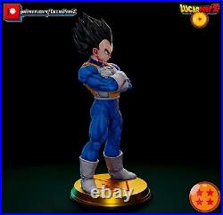 3D Resin Printed Vegeta Statue Model Kit Unpainted&Unassembled Dragon Ball Z