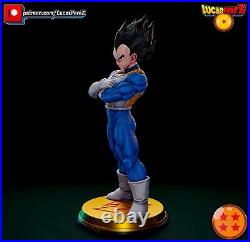 3D Resin Printed Vegeta Statue Model Kit Unpainted&Unassembled Dragon Ball Z