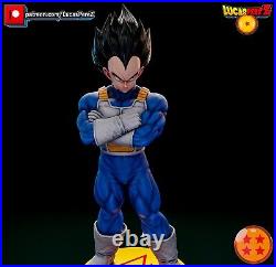 3D Resin Printed Vegeta Statue Model Kit Unpainted&Unassembled Dragon Ball Z