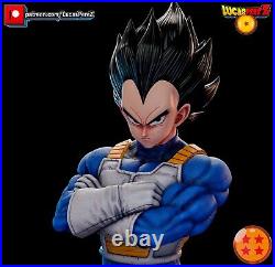3D Resin Printed Vegeta Statue Model Kit Unpainted&Unassembled Dragon Ball Z