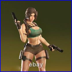 3D print figure Lara Croft 1/8 1/6 1/4 Model Kit Unpainted Unassembled GK