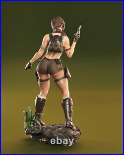 3D print figure Lara Croft 1/8 1/6 1/4 Model Kit Unpainted Unassembled GK