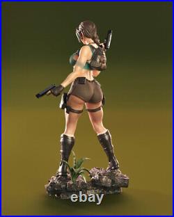3D print figure Lara Croft 1/8 1/6 1/4 Model Kit Unpainted Unassembled GK
