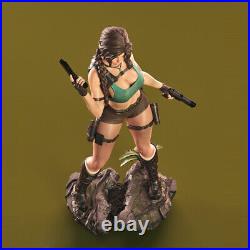 3D print figure Lara Croft 1/8 1/6 1/4 Model Kit Unpainted Unassembled GK