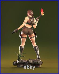 3D print figure Lara Croft 1/8 1/6 1/4 Model Kit Unpainted Unassembled GK