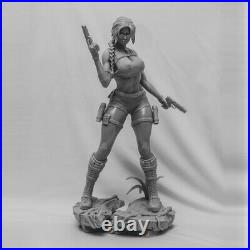 3D print figure Lara Croft 1/8 1/6 1/4 Model Kit Unpainted Unassembled GK