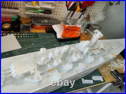 3d Printed 1/200 Wwii U. S. Navy Montana Class Battleship Full Hull model kit