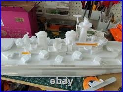 3d Printed 1/200 Wwii U. S. Navy Montana Class Battleship Full Hull model kit