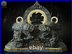 45cm Black Panther Throne Resin Model Kits Unpainted 3D Printing