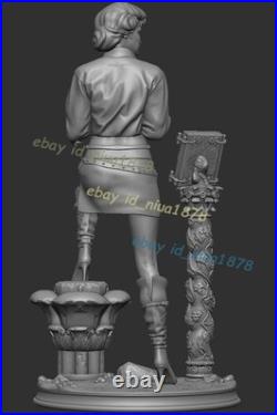 5Versions Evelyn 3D Print Garage Kit Figure Model Kit Unassemble Unpainted GK