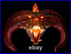 60CM Wide Resin Barlogn Head Garage Kit Figure Model Kit Unpainted Unassemble GK