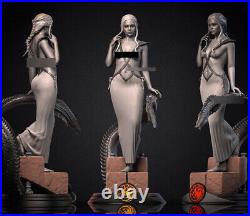 6Versions Daenerys 3D Print Garage Kit Figure Model Kit Unpainted Unassemble