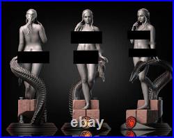 6Versions Daenerys 3D Print Garage Kit Figure Model Kit Unpainted Unassemble