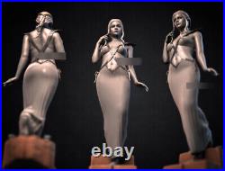 6Versions Daenerys 3D Print Garage Kit Figure Model Kit Unpainted Unassemble