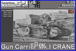 AFV Gun Carrier Mark I CRANE WW1 British 1/35 Panzershop resin Great War