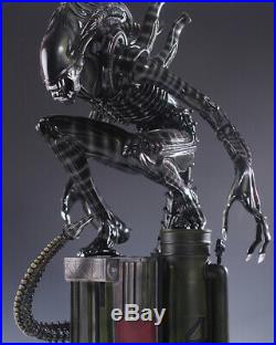 AVP Alien Warrior Statue Figurine Resin Model Kits GK Painted 56cm New