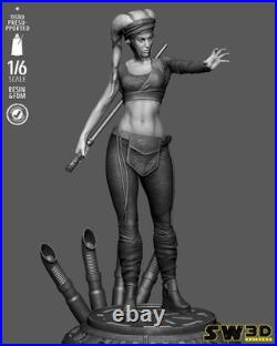Aalya Secura Resin Sculpture Kit 1/6 1/8 1/9 Scales UNPAINTED