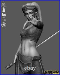 Aalya Secura Resin Sculpture Kit 1/6 1/8 1/9 Scales UNPAINTED