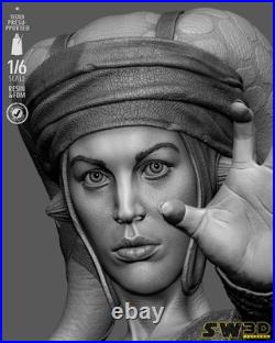 Aalya Secura Resin Sculpture Kit 1/6 1/8 1/9 Scales UNPAINTED