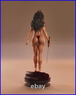 Abe3D NSFW Figure Dejah Thoris Fan Art 3D Resin Multi-Scale