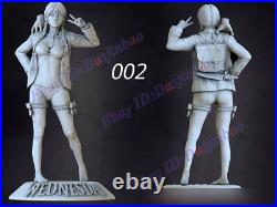 Addams 1/6 3D Printing Model Kit Unpainted Unassembled 32cm GK 002 Version