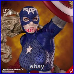 Agent Carter 3D Printing Figure Unpainted Model GK Blank Kit New In Stock