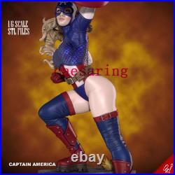 Agent Carter 3D Printing Figure Unpainted Model GK Blank Kit New In Stock
