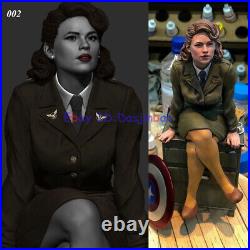 Agent Carter Sitt 1/8 3D Print Model Kit Unpainted Unassembled 002 Ver. GK