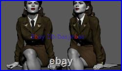 Agent Carter Sitt 1/8 3D Print Model Kit Unpainted Unassembled 002 Ver. GK
