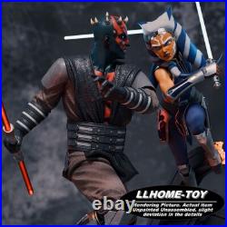 Ahsoka Tano Vs Darth Maul Resin Model Kit Unpainted 3d Print GK Statue Figure
