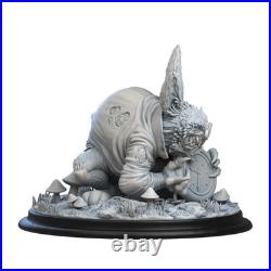 Alice in Creepyland White Rabbit 3D Printed Figure Art Piece Painted