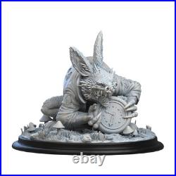 Alice in Creepyland White Rabbit 3D Printed Figure Art Piece Painted Alice in Creepyland White Rabbit 3D Printed Figure Art Piece Painted