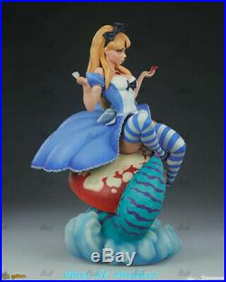 Alice in Wonderland Unpainted Resin Kits Model Figure Statue 3D Print 30cm New